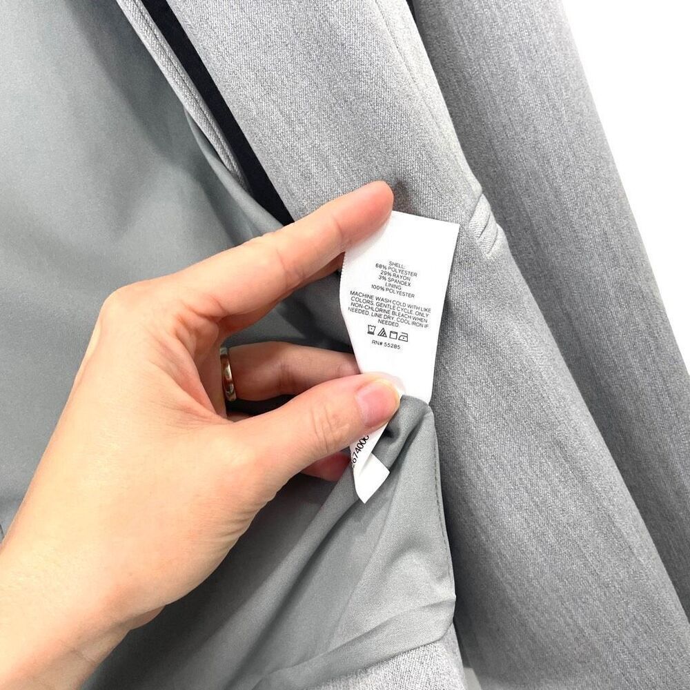 NEW‎ EXPRESS single button blazer jacket Size 6 g… - image 6